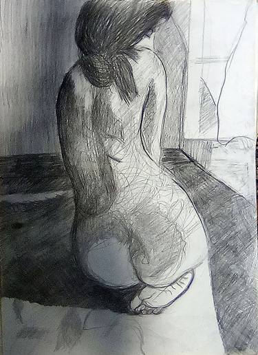 Print of Erotic Drawings by Andrijana Bogdanovic-Neskovic