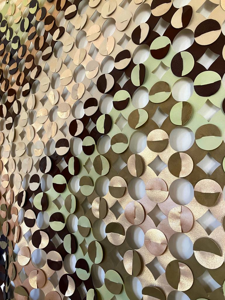 Original Contemporary Geometric Mixed Media by David Barnes