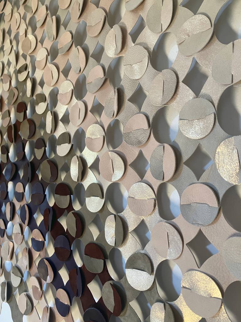 Original Contemporary Geometric Mixed Media by David Barnes