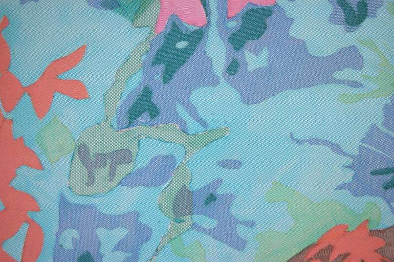 Original Impressionism Nature Collage by David Barnes
