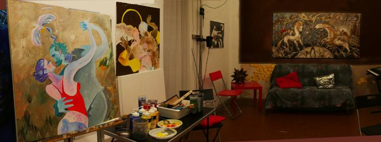 Original Expressionism Music Painting by Fulvio Colangelo
