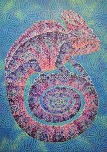 Original Conceptual Animal Painting by Olexandr Yatsenko