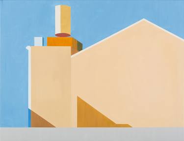 Original Modern Architecture Paintings by marcos peinado