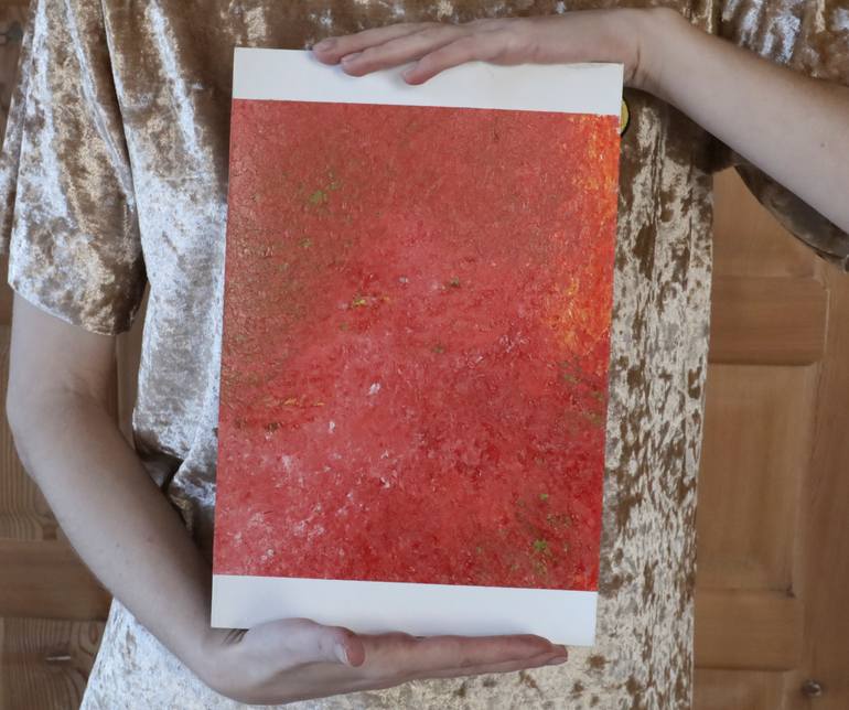 Original Conceptual Abstract Painting by Alena Alexeeva
