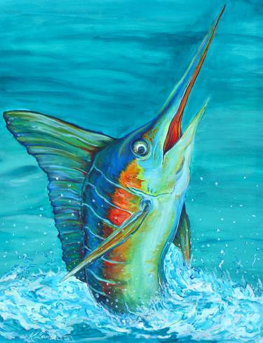 Original Fine Art Fish Paintings by Kevin Lancaster