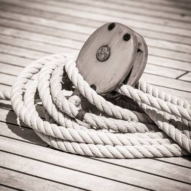 Rope, Block and Deck in light sepia thumb
