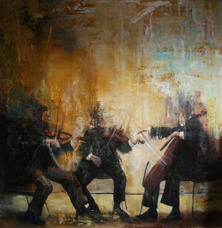 Feast Of Polyphony Painting By Cyprian Nocon Saatchi Art