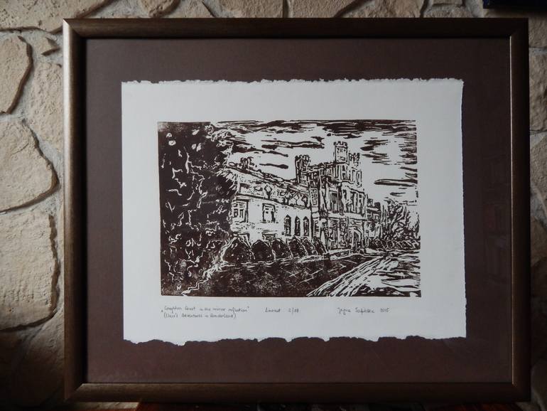 Original Documentary Architecture Drawing by Jagna Safinska