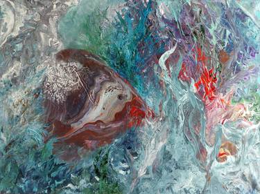 Original Abstract Expressionism Abstract Paintings by Jagna Safinska
