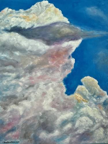 Original Conceptual Landscape Painting by Arris Grace Hodge