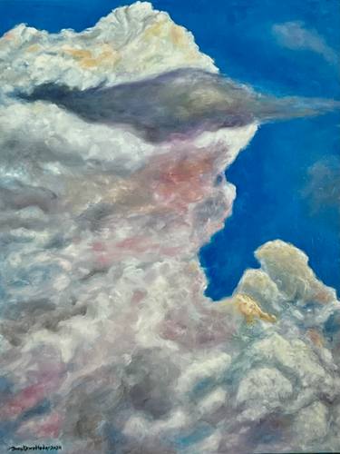 Original Conceptual Landscape Painting by Arris Grace Hodge