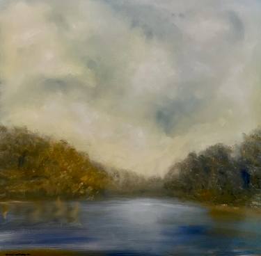 Original Impressionism Landscape Painting by Arris Grace Hodge