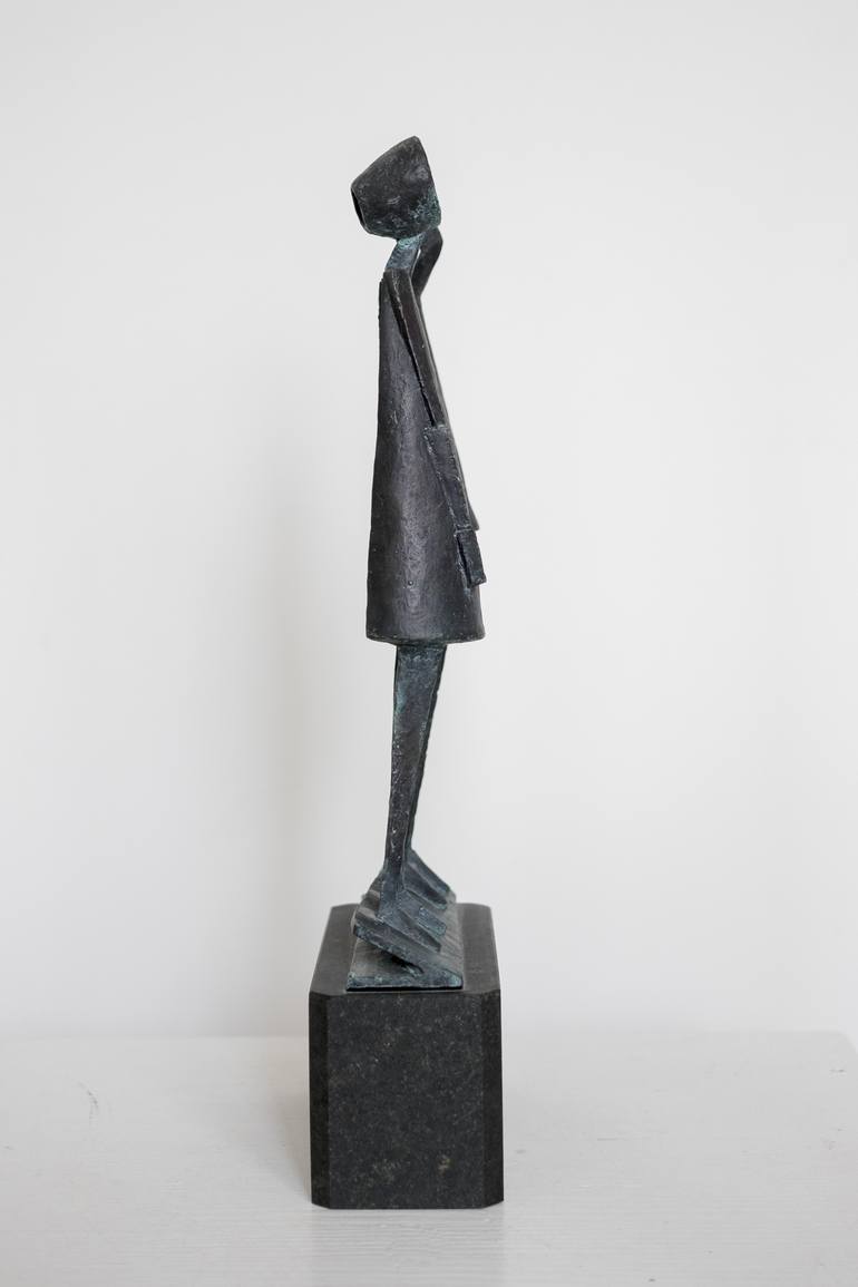 Original Cubism People Sculpture by Daniil Shumikhin