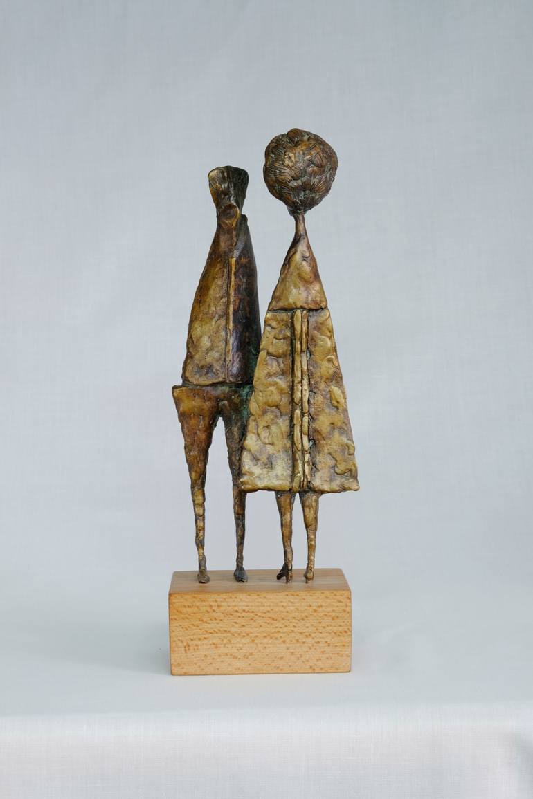 Original Fine Art Love Sculpture by Daniil Shumikhin