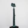 All women love to travel, discover something new, this sculpture tells about a girl who has only trips in her head. Small steam locomotive in her hair produces smoke and prepares her for a new trip.
Limited edition 6 of 8.