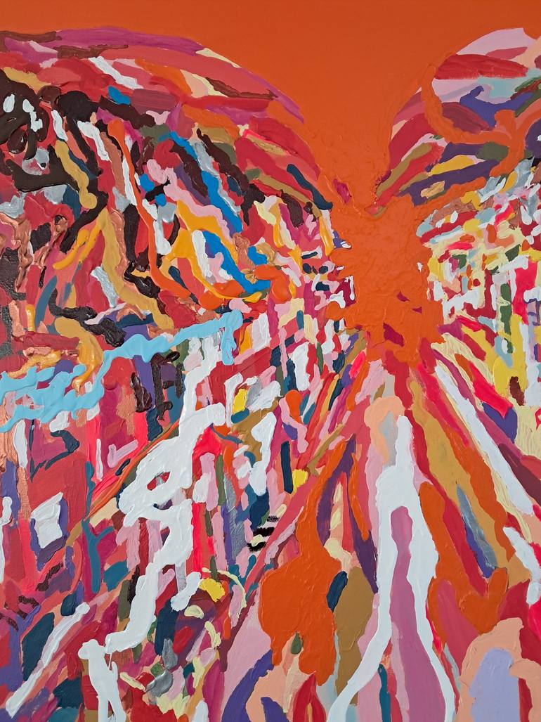 Original Art Deco Cities Painting by Tadeush Zhakhovskyy