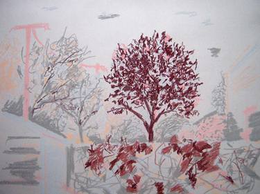 Print of Seasons Paintings by Tadeush Zhakhovskyy