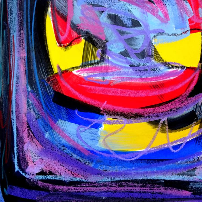 Original abstrakter Expressionismus Abstract Painting by Volker Mayr