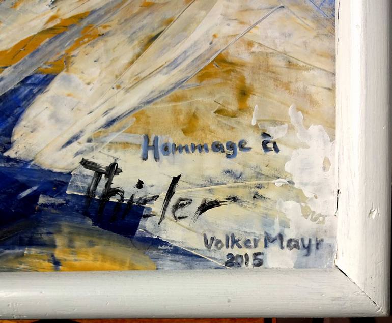 Original abstrakter Expressionismus Abstract Painting by Volker Mayr