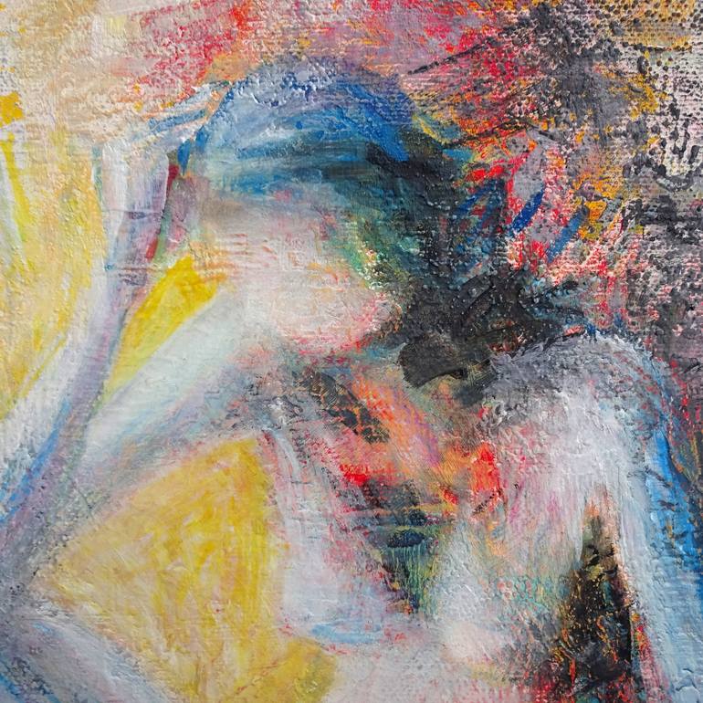 Original Abstract Erotic Painting by Volker Mayr