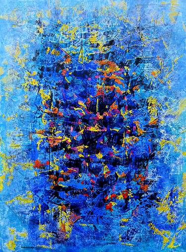 Original Abstract Expressionism Abstract Paintings by Volker Mayr