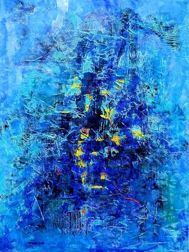 Original Abstract Expressionism Abstract Paintings by Volker Mayr