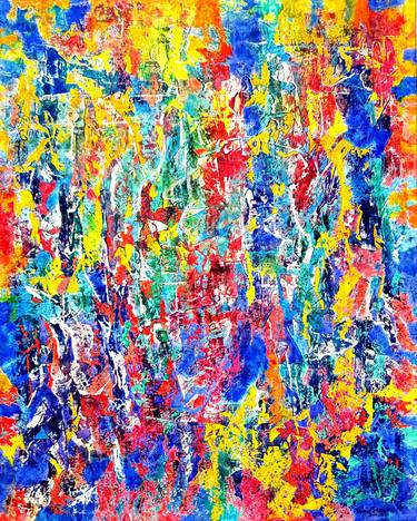 Original Abstract Expressionism Abstract Paintings by Volker Mayr