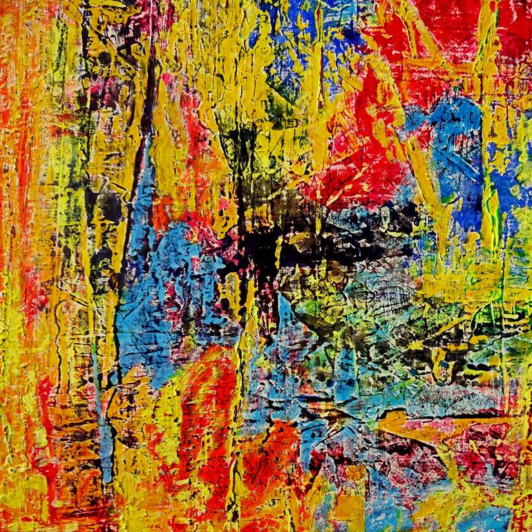 Original Abstract Painting by Volker Mayr