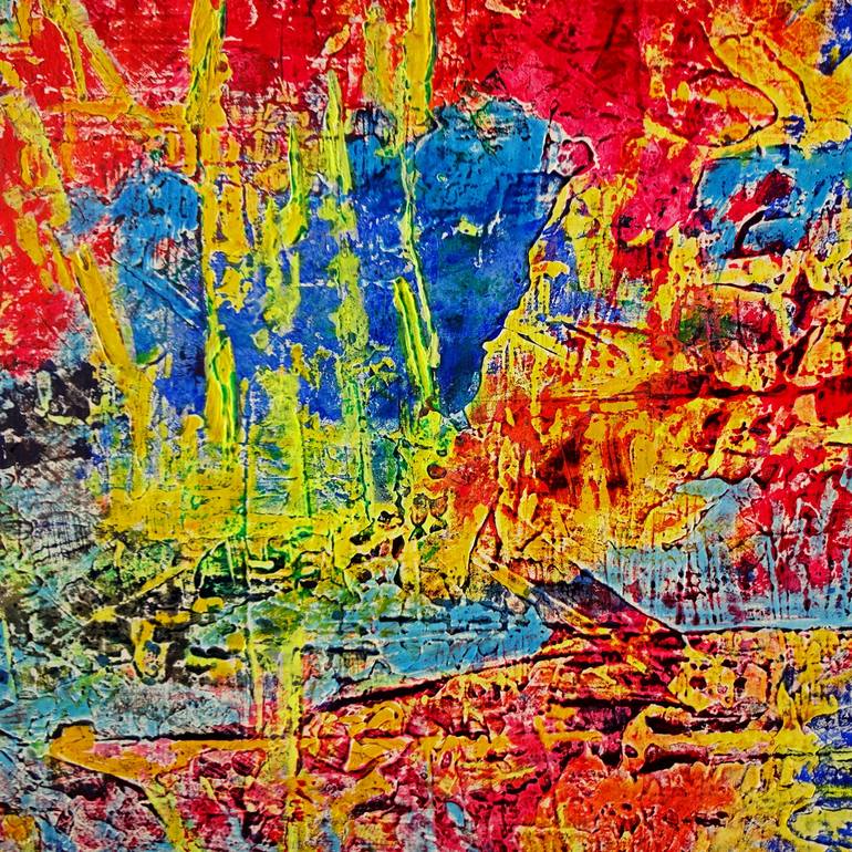 Original Abstract Painting by Volker Mayr