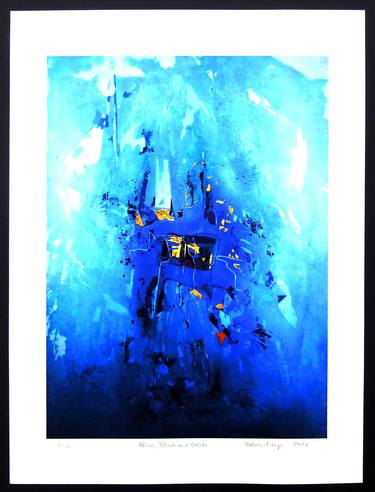 Original Abstract Expressionism Abstract Printmaking by Volker Mayr