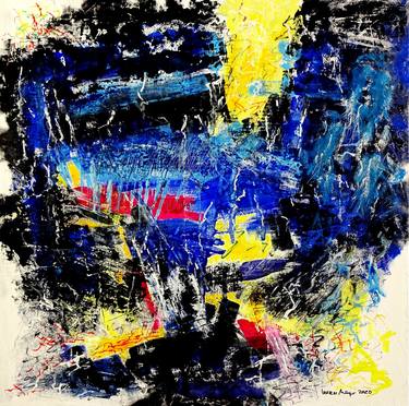 Original Abstract Expressionism Abstract Paintings by Volker Mayr