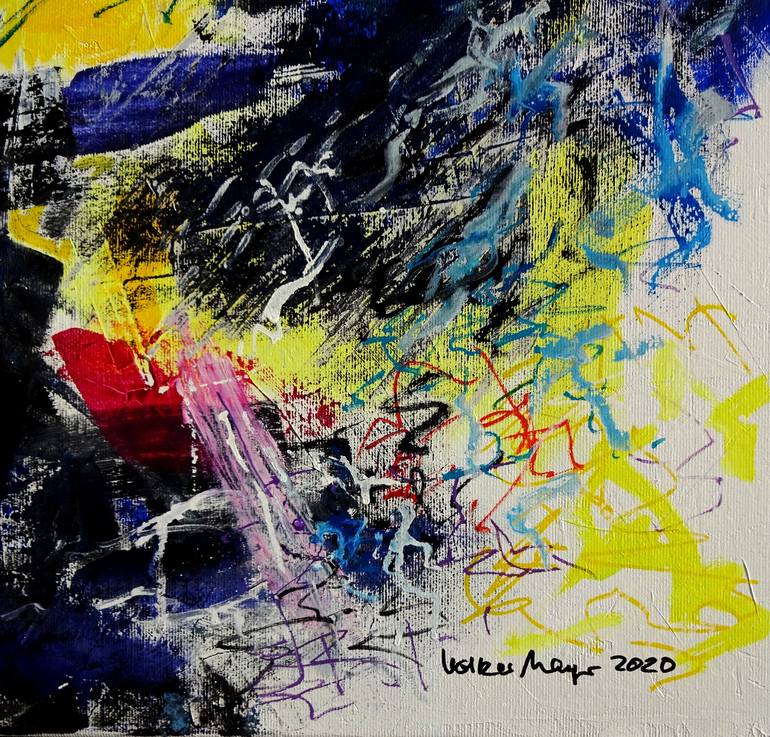 Original Abstract Painting by Volker Mayr