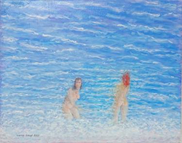 Two Women At The Beach thumb