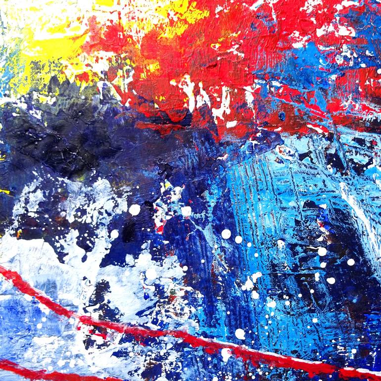 Original Abstract Painting by Volker Mayr