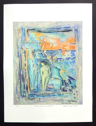 Original Abstract Printmaking by Volker Mayr