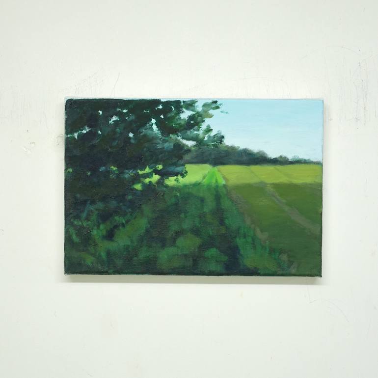Original Impressionism Landscape Painting by Leni Winkelmann