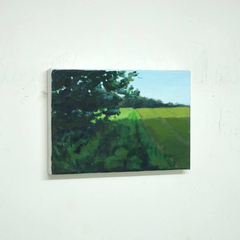 Original Impressionism Landscape Painting by Leni Winkelmann