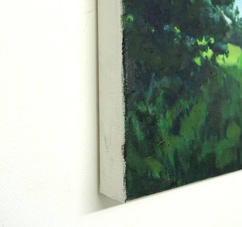 Original Impressionism Landscape Painting by Leni Winkelmann