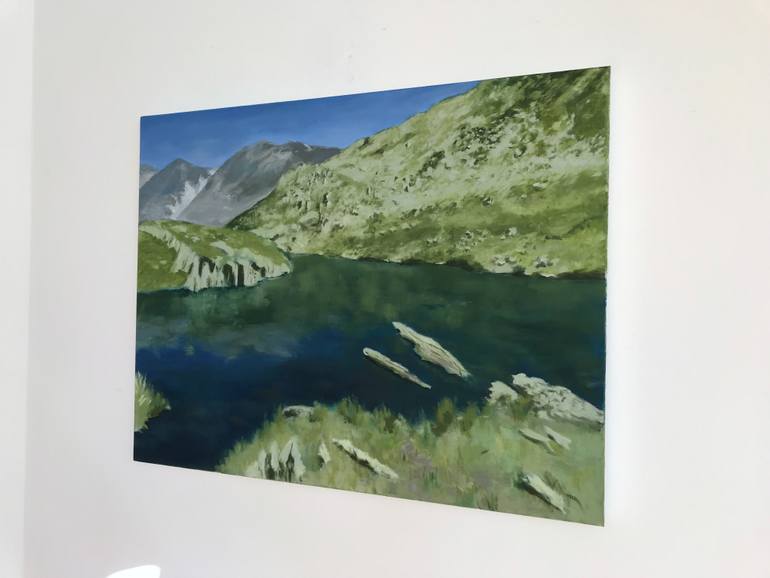 Original Contemporary Landscape Painting by Leni Winkelmann