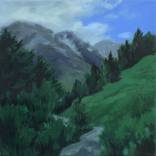 Berglandschaft 19 by Leni Winkelmann