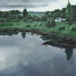 Haus am Fluss by Leni Winkelmann
