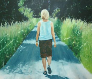 Original Figurative Women Paintings by Leni Winkelmann