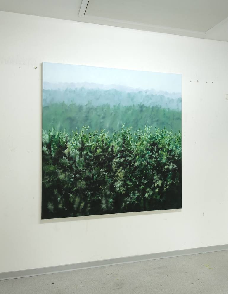 Original Abstract Nature Painting by Leni Winkelmann