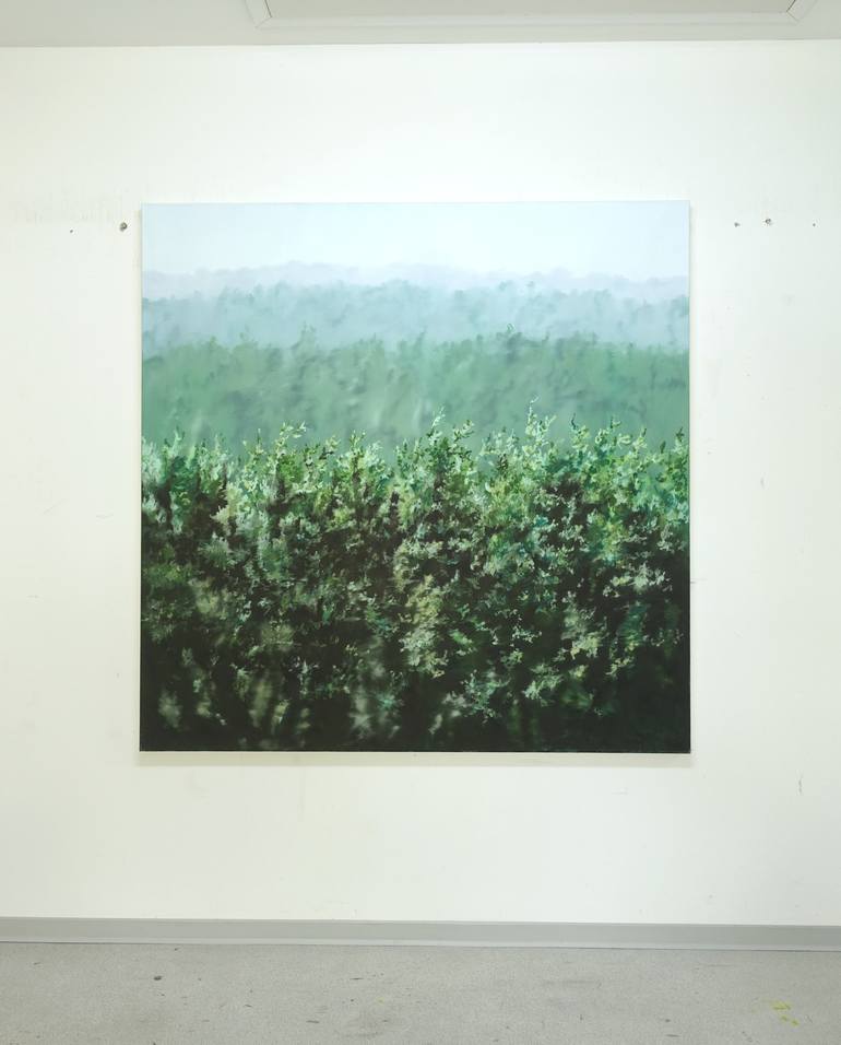 Original Abstract Nature Painting by Leni Winkelmann