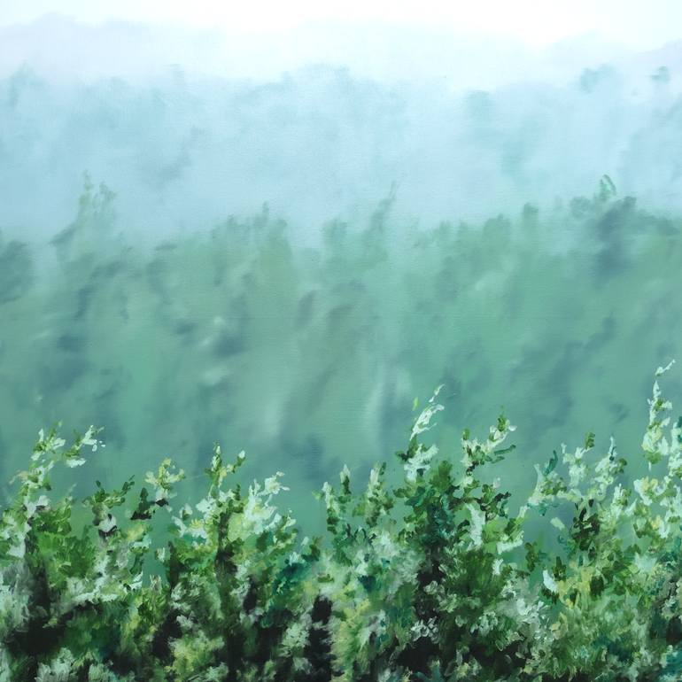 Original Abstract Nature Painting by Leni Winkelmann