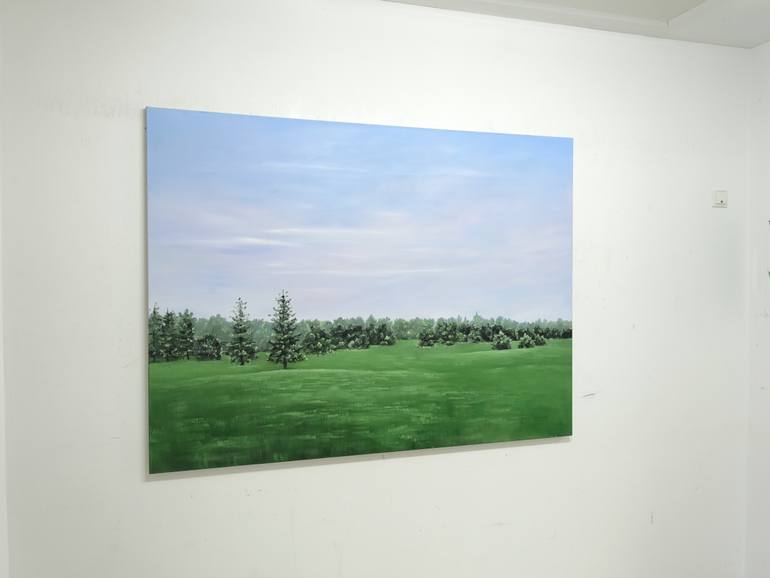 Original Impressionism Landscape Painting by Leni Winkelmann
