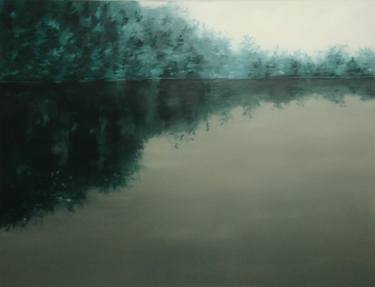 Original Minimalism Water Paintings by Leni Winkelmann
