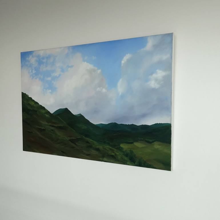 Original Photorealism Landscape Painting by Leni Winkelmann