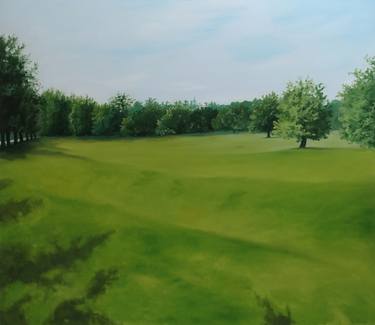 Original Fine Art Places Paintings by Leni Winkelmann