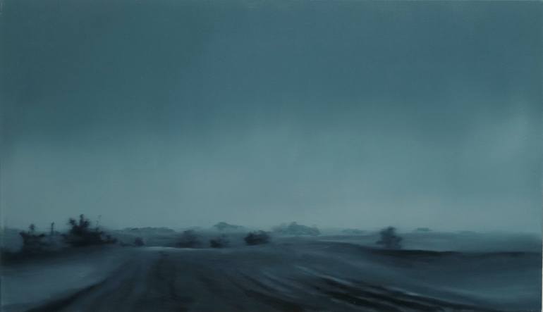 Landschaft 2 Painting by Leni Winkelmann | Saatchi Art